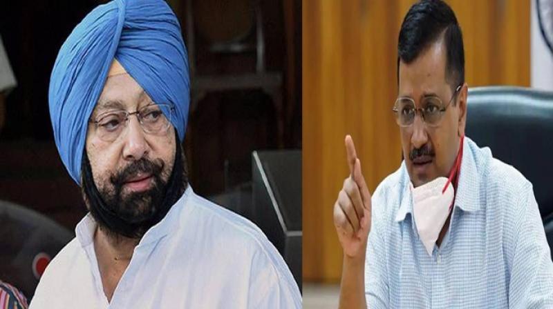 Kejriwal and punjab cm Kejriwal and punjab cm