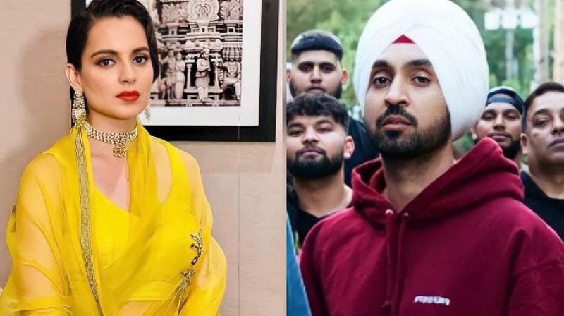 Diljit Dosanjh Kangana Ranaut Diljit Dosanjh Kangana Ranaut
