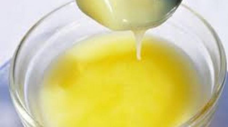 ghee in milk