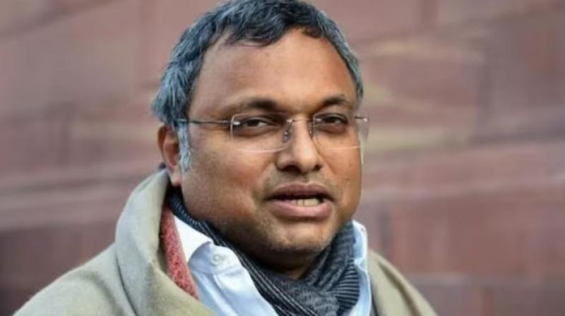 Congress MP Karti Chidambaram Congress MP Karti Chidambaram