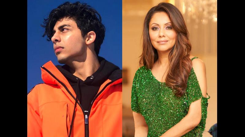 Gauri Khan And Aryan Khan Gauri Khan And Aryan Khan