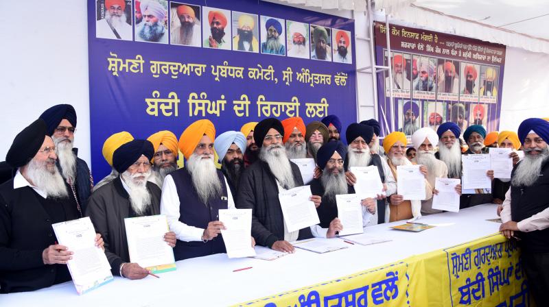 Signature campaign started for the release of bandi Singhs Signature campaign started for the release of bandi Singhs