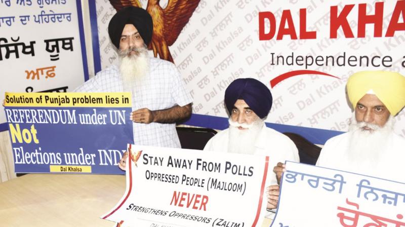 Dal Khalsa decided to stay away from elections