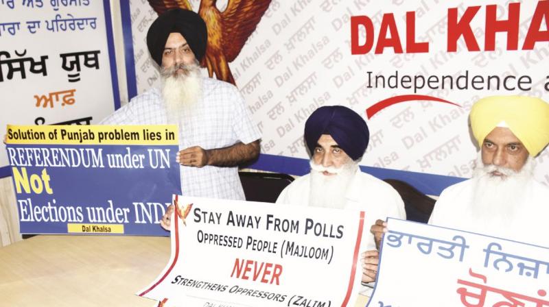 Dal Khalsa decided to stay away from elections Dal Khalsa decided to stay away from elections