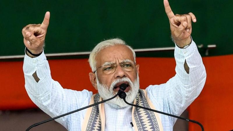 Congress is saying MeToo about surgical strike : Modi Congress is saying MeToo about surgical strike : Modi