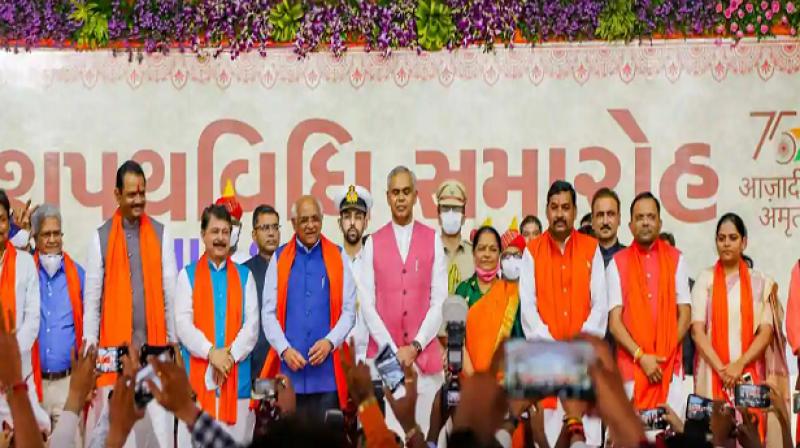 24 new ministers sworn in in Bhupendra Patel's cabinet 24 new ministers sworn in in Bhupendra Patel's cabinet