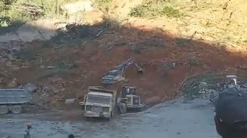 12 Feared Trapped After Stone Quarry Collapses In Mizoram 12 Feared Trapped After Stone Quarry Collapses In Mizoram