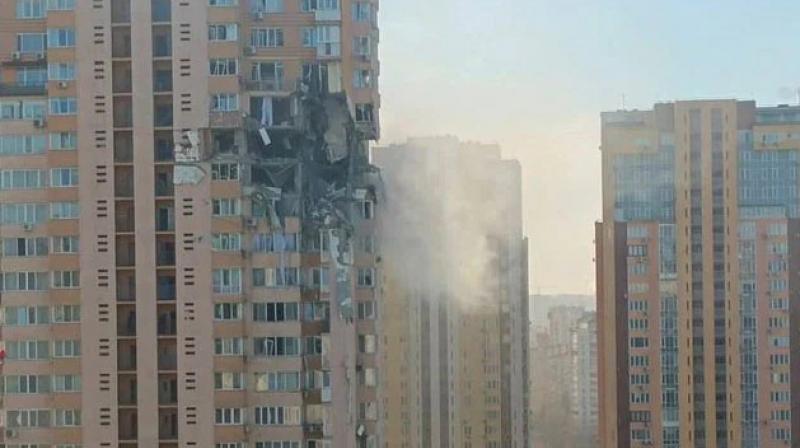 Russia's biggest attack on Kiev, missiles fired at residential buildings Russia's biggest attack on Kiev, missiles fired at residential buildings
