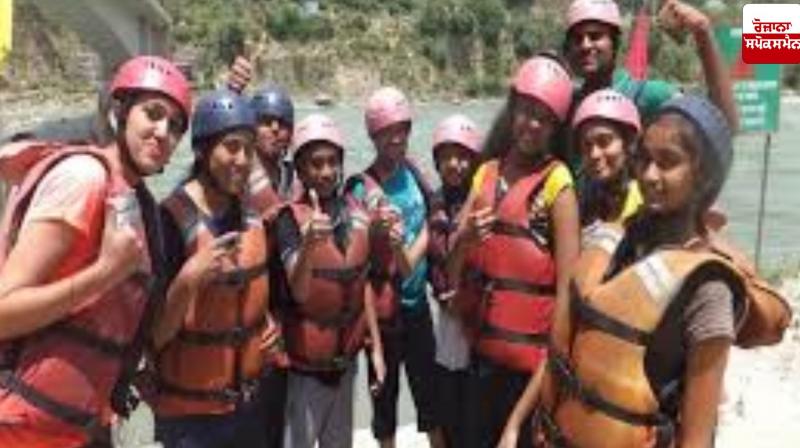 Adventure camp for Haryana students in Manali
