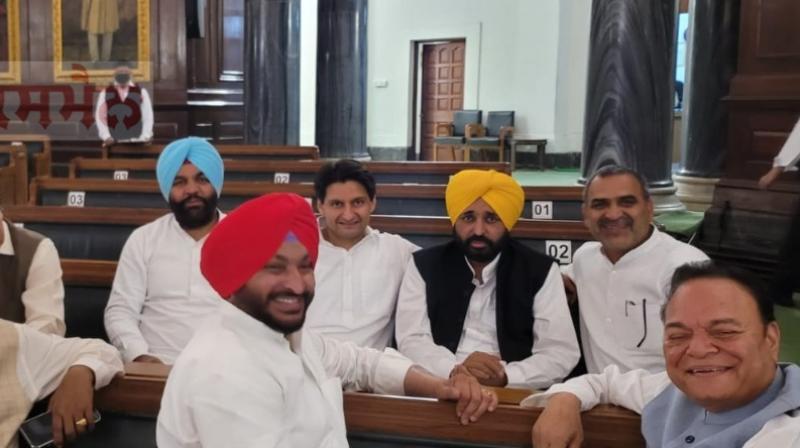 Bhagwant Mann resigns from Lok Sabha Bhagwant Mann resigns from Lok Sabha