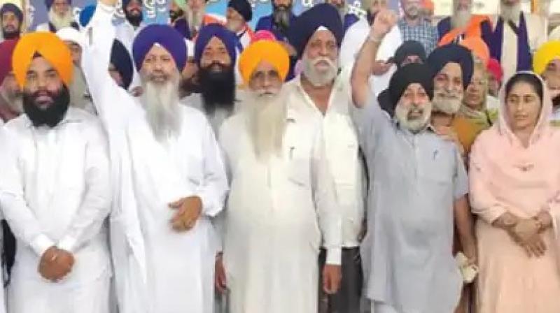  Allegations of familyism in the Akali Dal of Haryana, which separated from the Badals