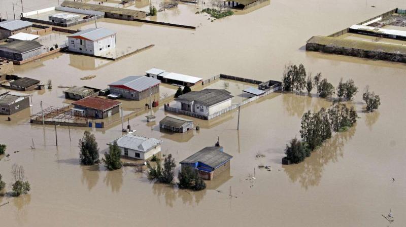 25 of the 31 Iranian people came under the flood