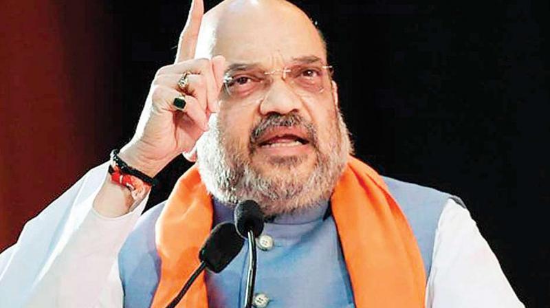 Amit Shah holds talks with Assam Mizoram CMs to settle border dispute