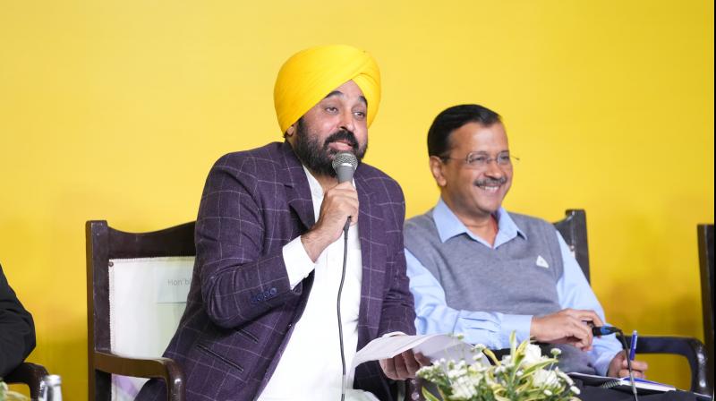 BHAGWANT MANN INTERACTS WITH INDUSTRIALISTS in LUDHAINA news in punjabi