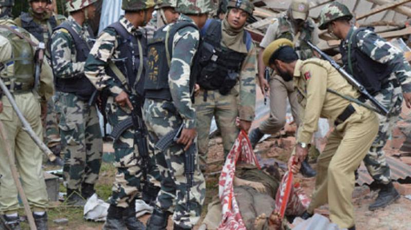  jammu and kashmir 3 terrorists killed as security forces foiled an infiltration bid