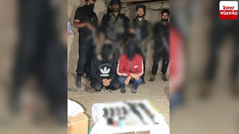 Two Lashkar terrorists arrested in Jammu and Kashmir's Shopian News Two Lashkar terrorists arrested in Jammu and Kashmir's Shopian News