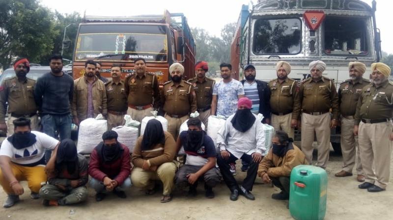 7 drug smuggler arrested in Punjab