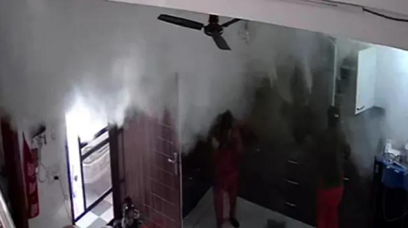 Pressure Cooker Explodes In Patiala House, Destroys Kitchen Pressure Cooker Explodes In Patiala House, Destroys Kitchen