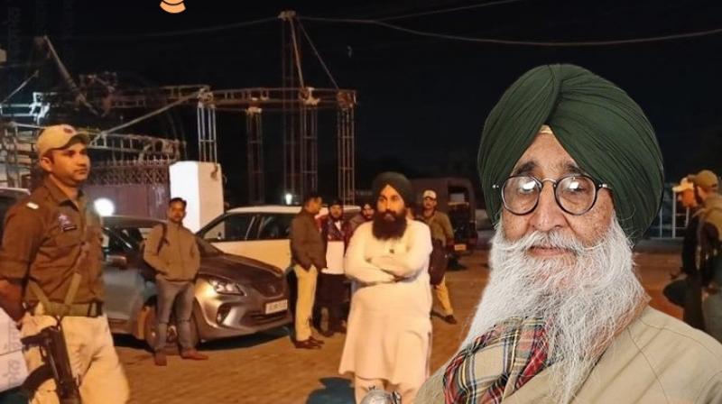 The case of preventing entry into Jammu and Kashmir: Police raided the hotel where MP Simranjit Singh Mann was staying. The case of preventing entry into Jammu and Kashmir: Police raided the hotel where MP Simranjit Singh Mann was staying.