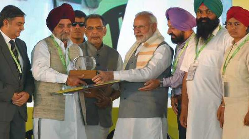 Punjab receives Krishi Karman Award Punjab receives Krishi Karman Award