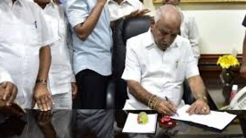 CM  Yediyurappa transfering IAS Officer