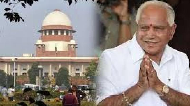 yeddyurappa karnataka government crucial test in supreme court
