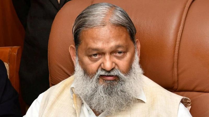 BJP leader Anil Vij BJP leader Anil Vij