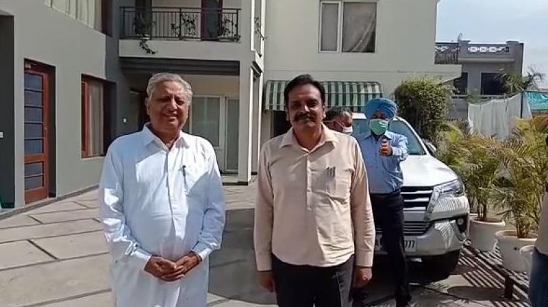 IG Kunwar Vijay Pratap meets Rana Kanwar Pal Singh 