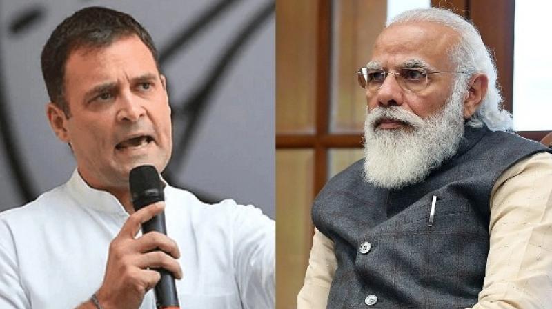 Rahul Gandhi and Narendra Modi Rahul Gandhi and Narendra Modi