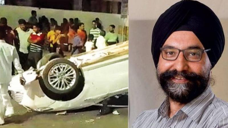 Amul Managing Director RS Sodhi injured in road accident, hospitalized Amul Managing Director RS Sodhi injured in road accident, hospitalized