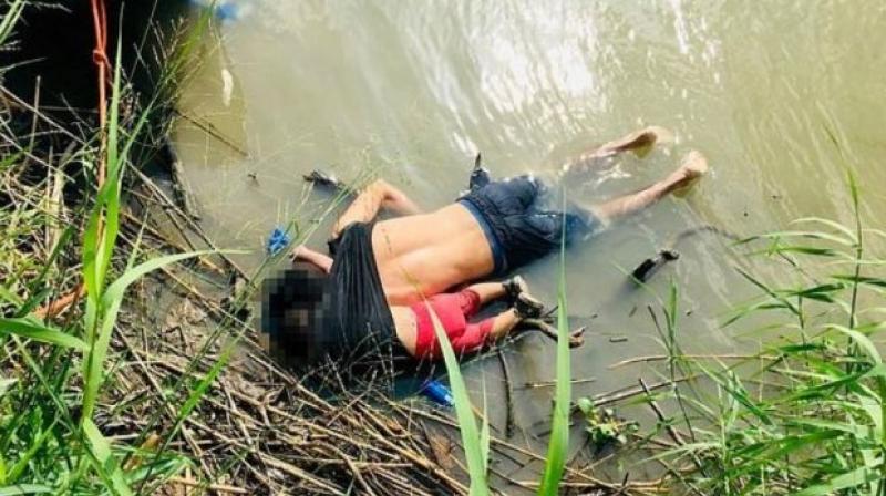 father daughter died on the us mexico border trying to cross into the usa 