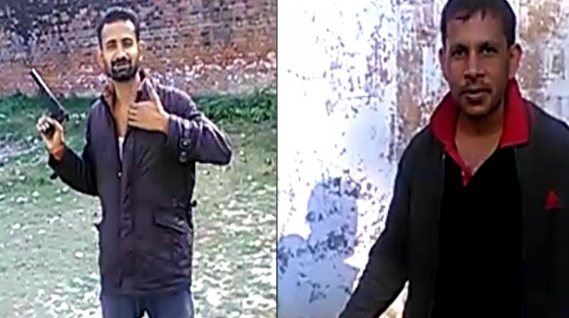 Unnao Jail Inmates Flashing Gun Goes Viral Unnao Jail Inmates Flashing Gun Goes Viral
