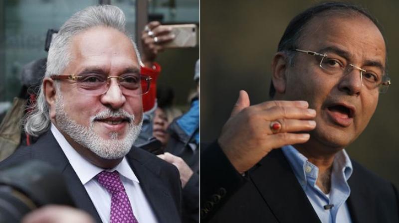 Arun Jaitley and Vijay Mallya Arun Jaitley and Vijay Mallya