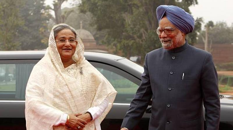 Sheikh Hasina, Manmohan Singh