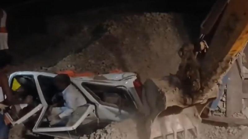 Six killed, three others injured as truck overturns on jeep Six killed, three others injured as truck overturns on jeep
