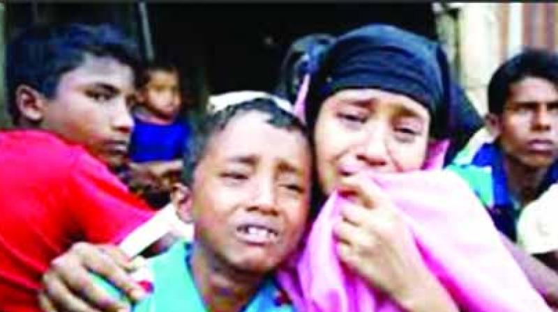 Monsoon threat to Rohingya refugees