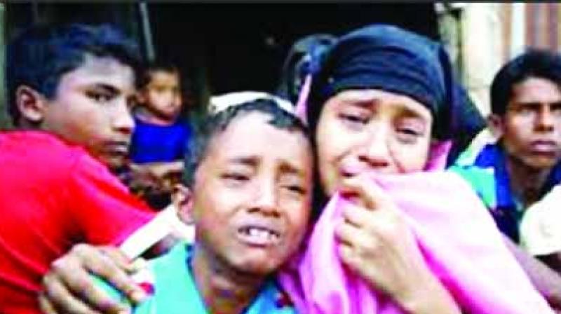 Monsoon threat to Rohingya refugees Monsoon threat to Rohingya refugees