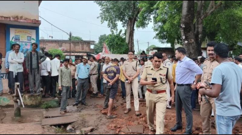 wall collapses in Madhya Pradesh wall collapses in Madhya Pradesh