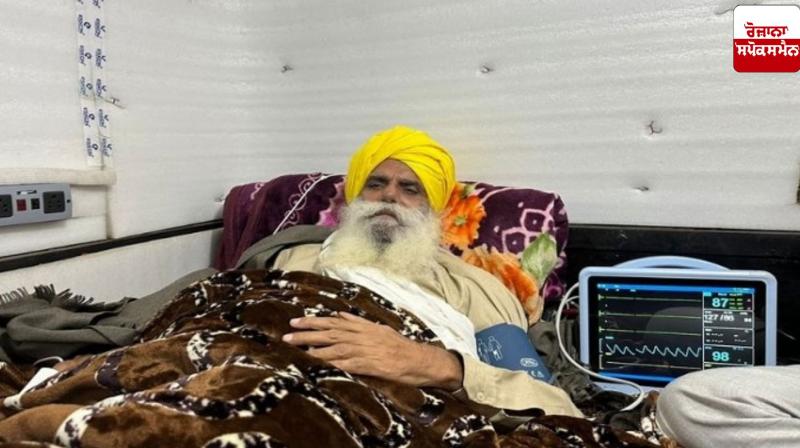 Farmer leader Jagjit Dallewal's health is critical, know full details Farmer leader Jagjit Dallewal's health is critical, know full details