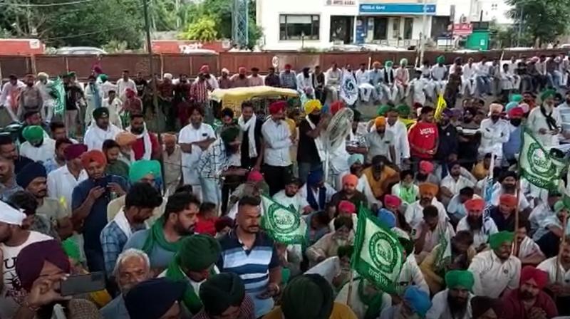 Farmers Protest at Ludhiana 