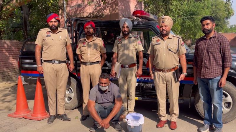 Suspended employee of Rajasthan Police arrested with 12 kg of opium in Mansa