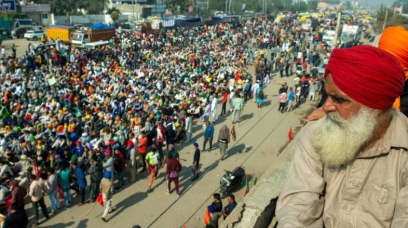 Farmer protest