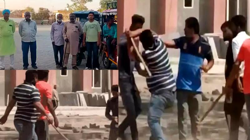 Rickshaw drivers and e-rickshaw drivers clashed over riding news in punjabi Rickshaw drivers and e-rickshaw drivers clashed over riding news in punjabi