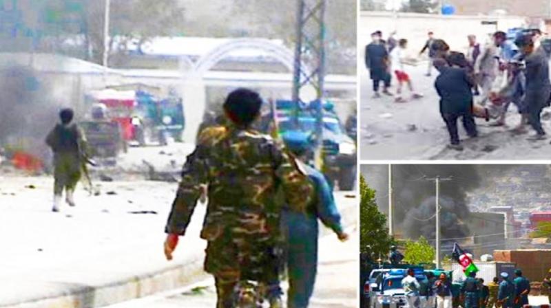 Deadly blasts target Kabul sports club