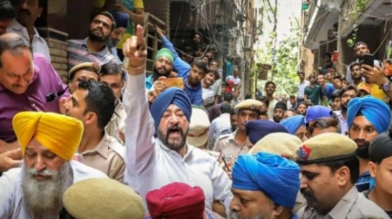 Disruption of the Sikh driver on the third day continued the turmoil Disruption of the Sikh driver on the third day continued the turmoil