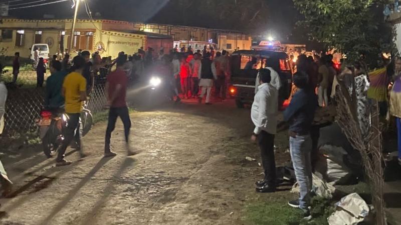 Truck Crashes Into Wedding Procession In Madhya Pradesh Truck Crashes Into Wedding Procession In Madhya Pradesh