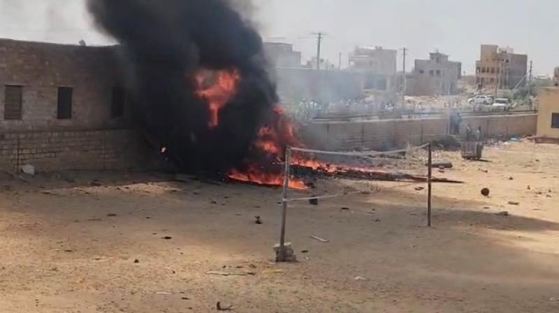 Tejas aircraft crashes in Rajasthan Tejas aircraft crashes in Rajasthan