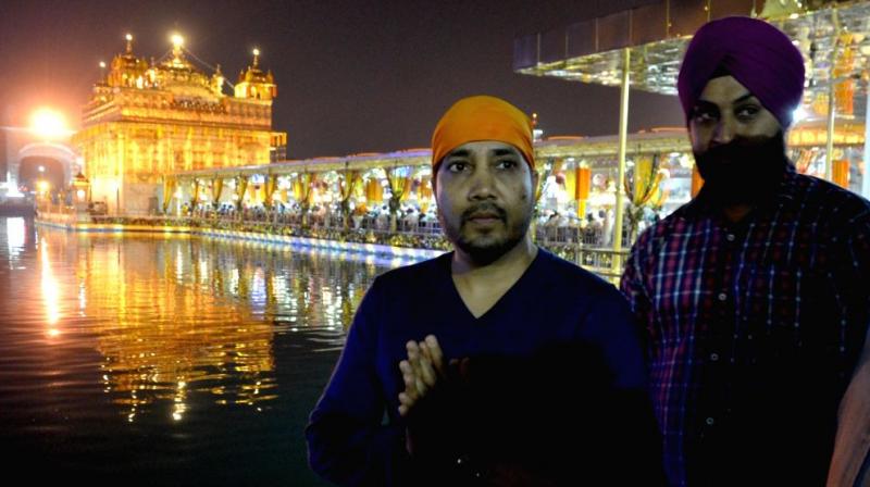 Singer Mika Singh paid obeisance at Sri Harmandir Sahib Singer Mika Singh paid obeisance at Sri Harmandir Sahib