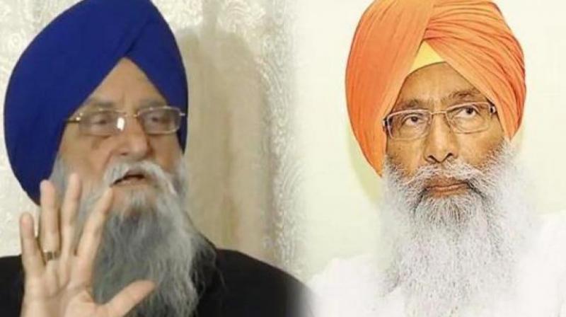 Sukhdev Dhindsa And Ranjit Singh Brahmapura Sukhdev Dhindsa And Ranjit Singh Brahmapura
