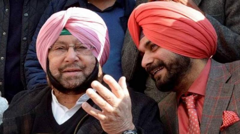 CM Punjab and Navjot singh sidhu CM Punjab and Navjot singh sidhu